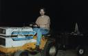 The first time Rob got the tractor stuck